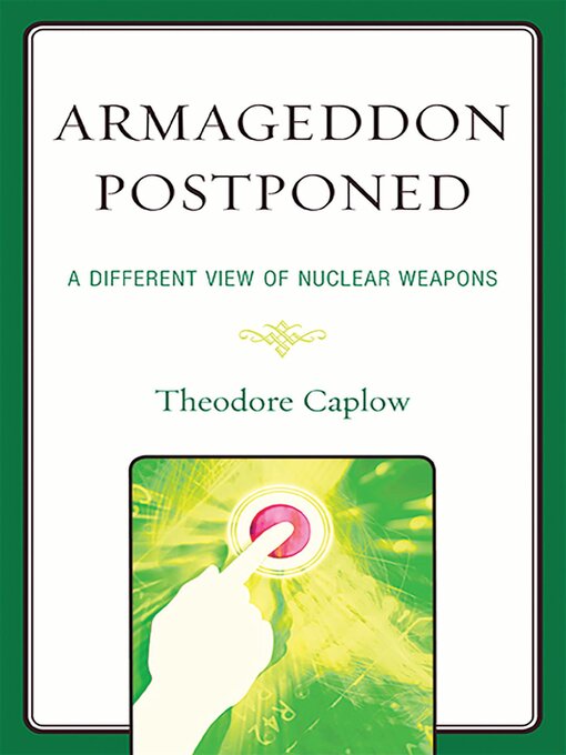Cover image for Armageddon Postponed